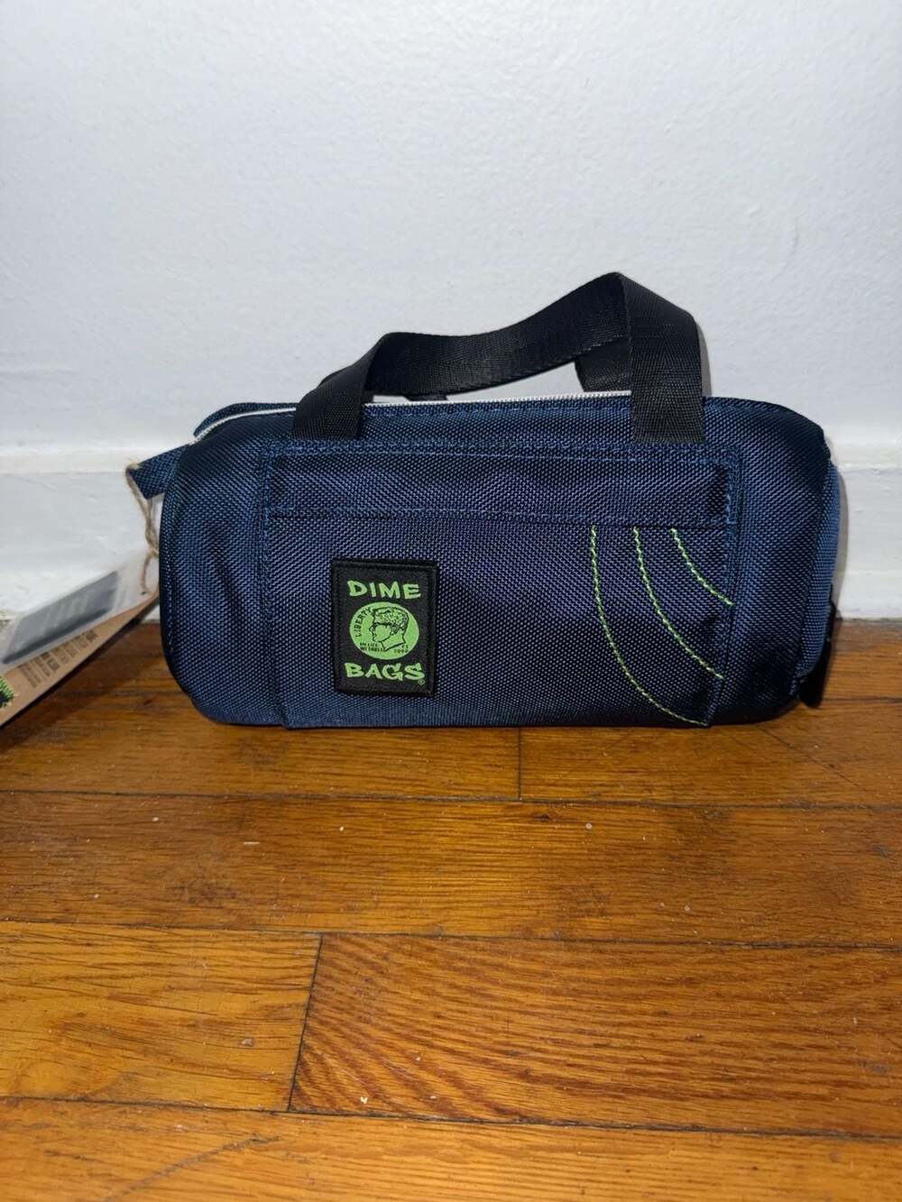 Dime Bags Padded Duffle Tube Travel Case Blue Nylon New